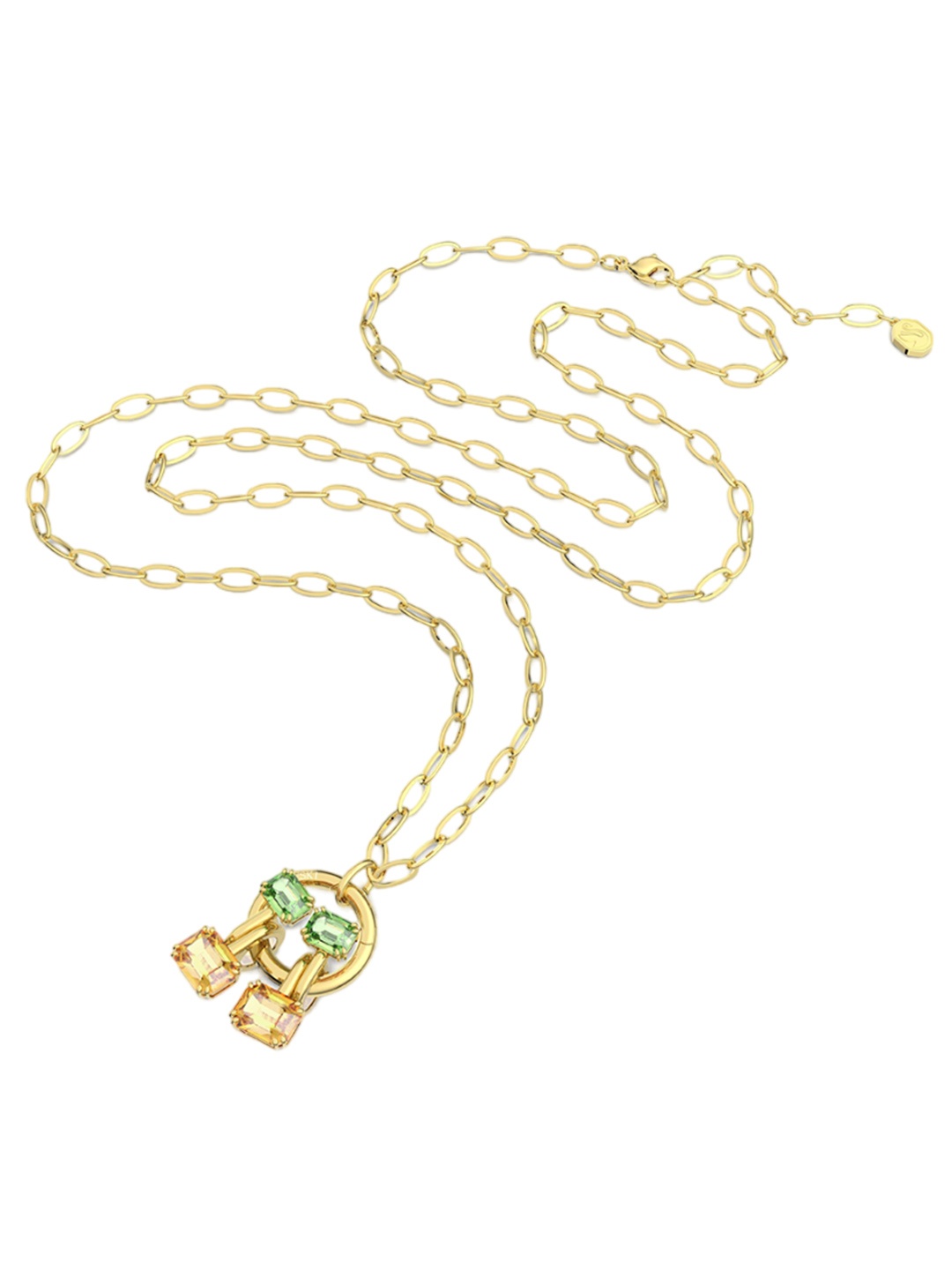 

SWAROVSKI Gold Plated Crystal Studded Jewellery Set