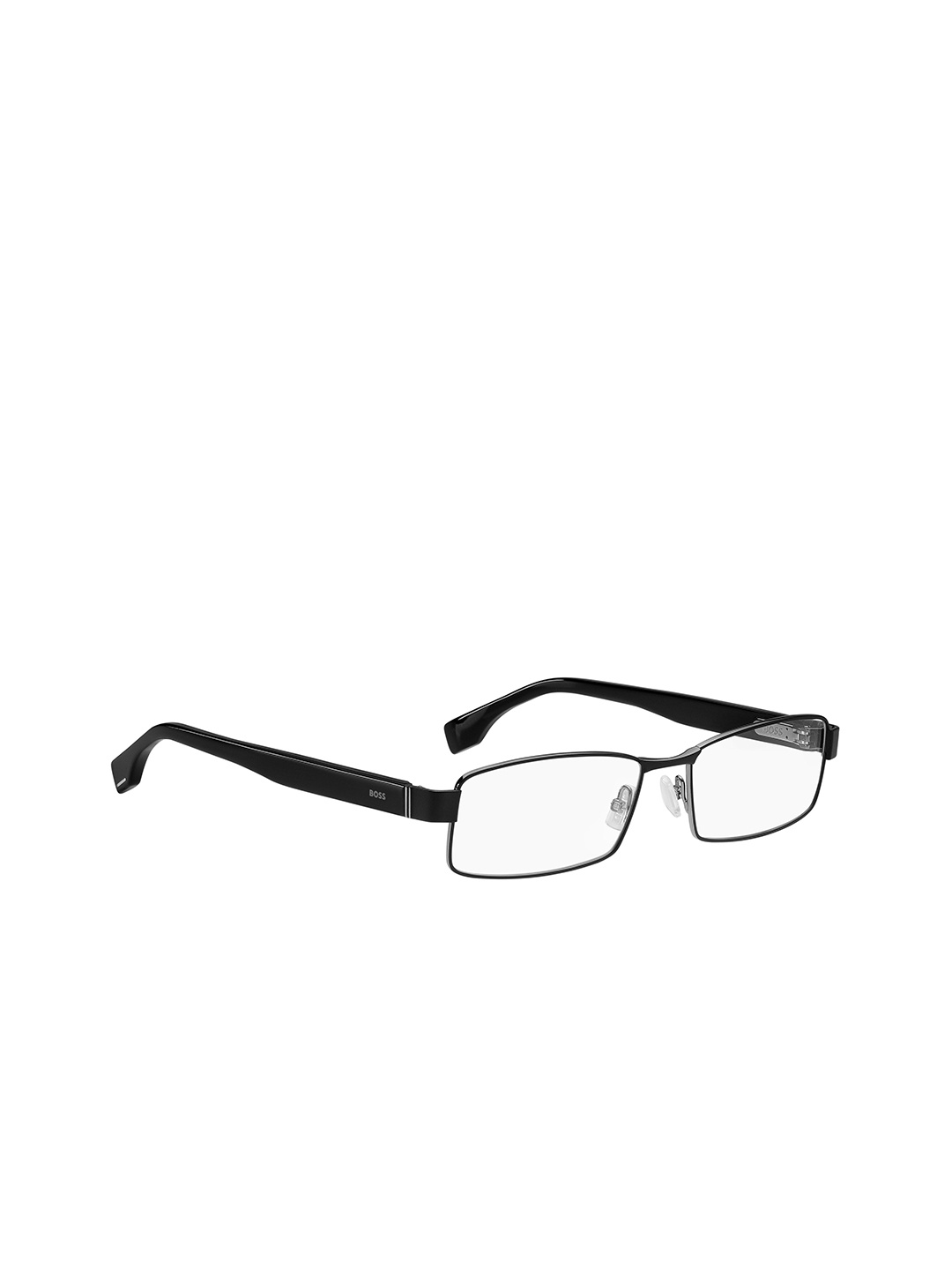 

HUGO Men Full Rim Square Frames, Black