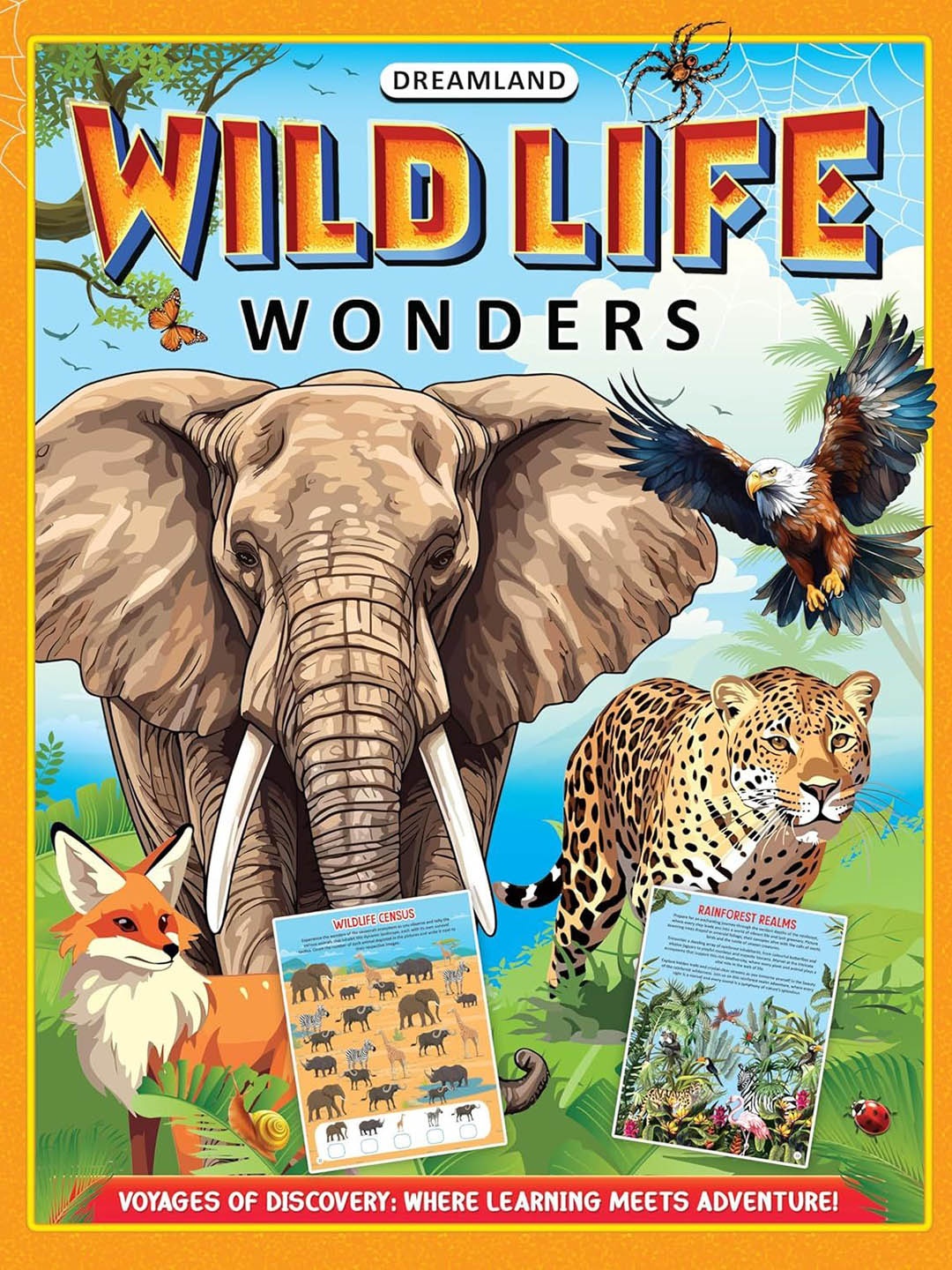 

Dreamland Wildlife Wonders Activity Book Learning & Development Toys, Green