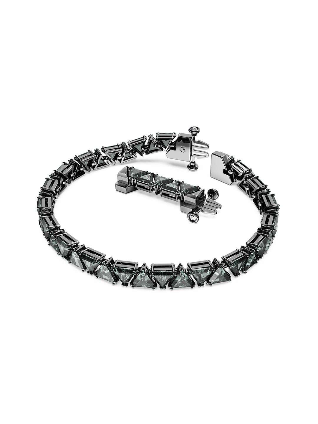 

SWAROVSKI Cubic Zirconia Wraparound Bracelet, Black