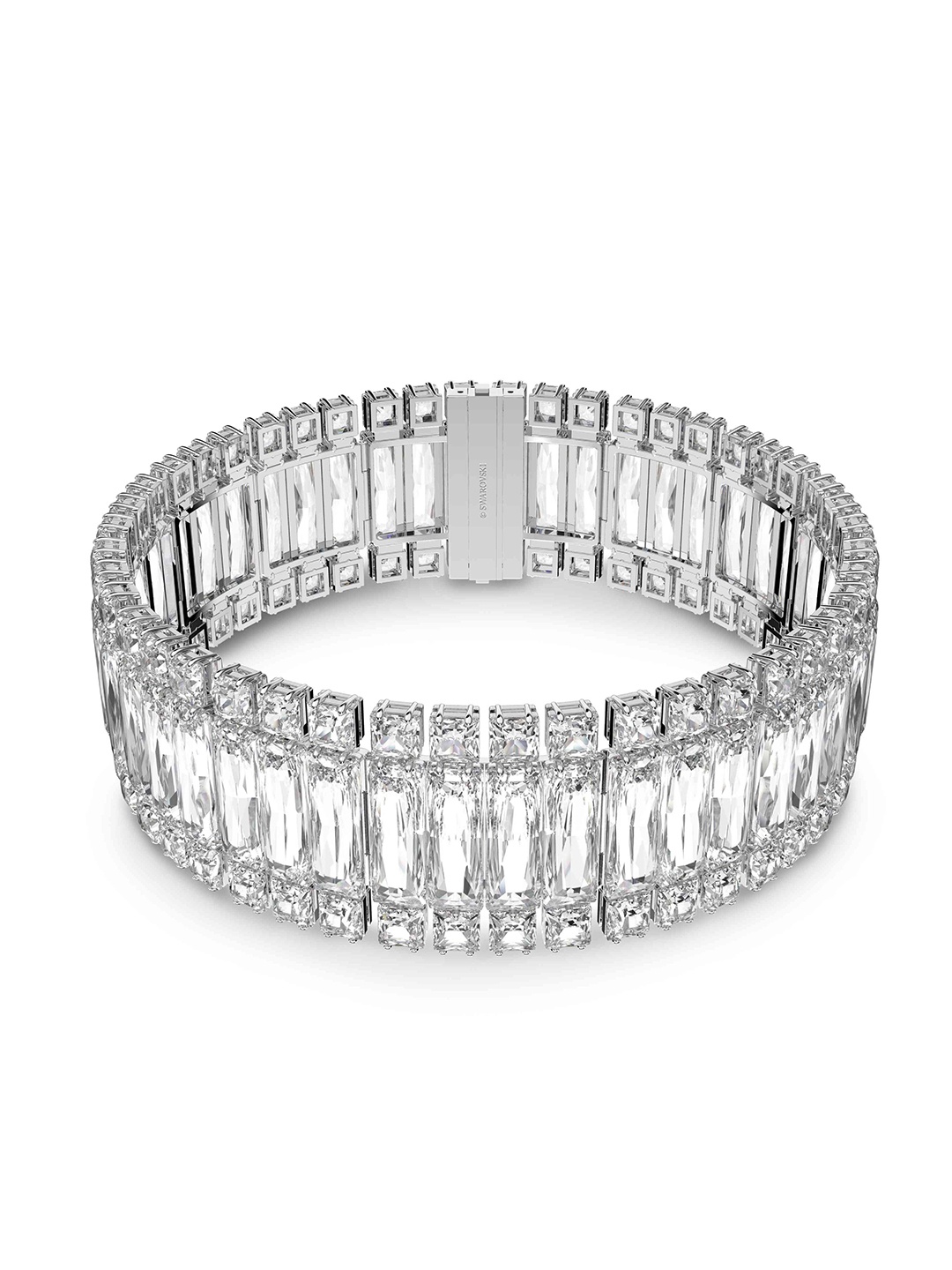 

SWAROVSKI Rhodium-Plated Crystals-Studded Choker, Silver