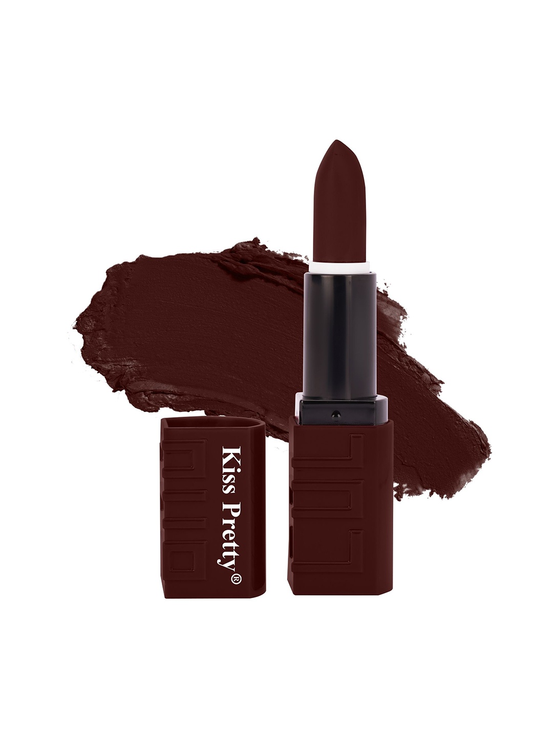 

Kiss pretty Long Lasting Non Transfer Matte Bullet Lipstick - 3g - Espresso - 08, Brown