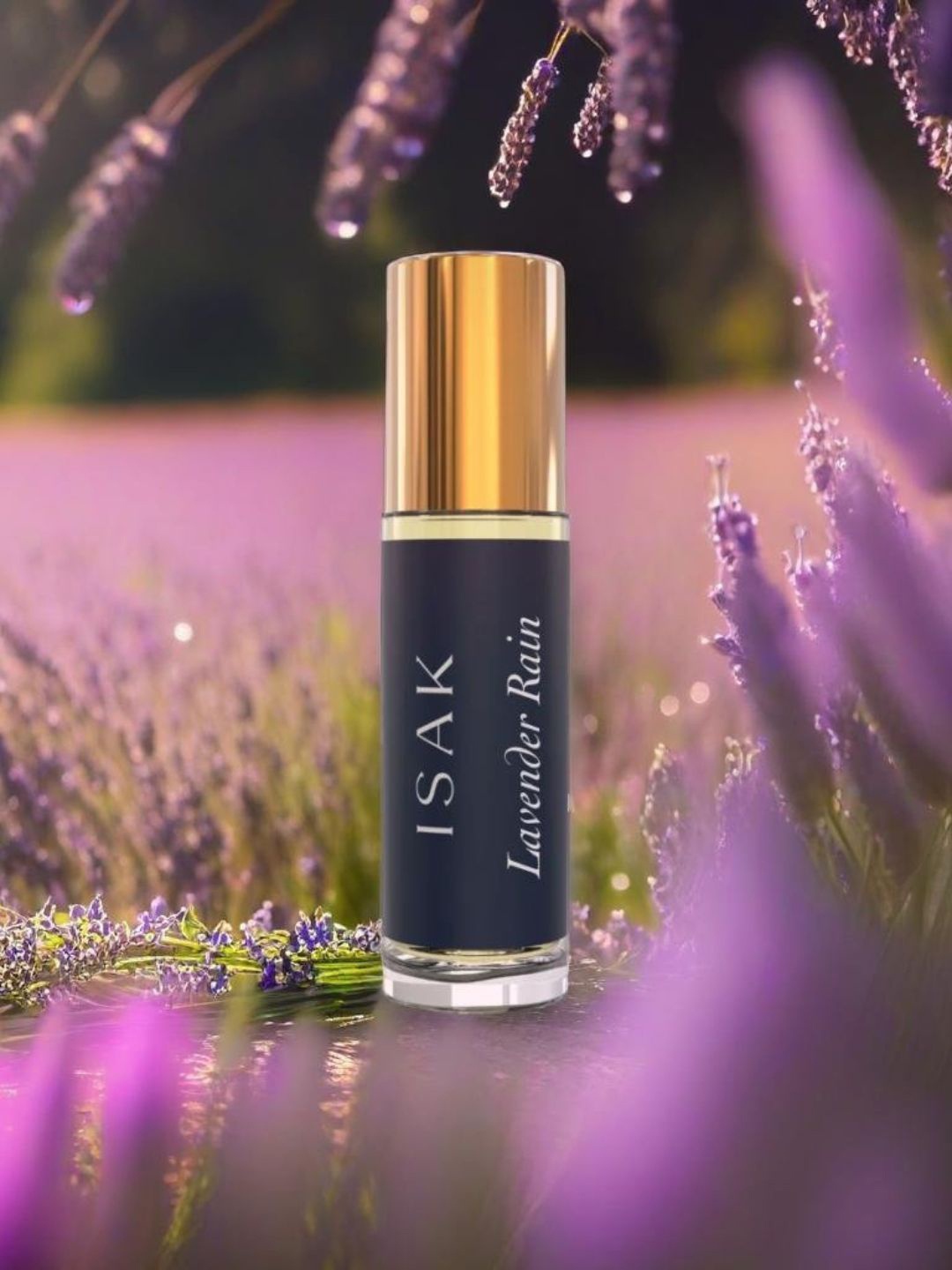 

Isak Lavender Rain Attar - 3ml, Black