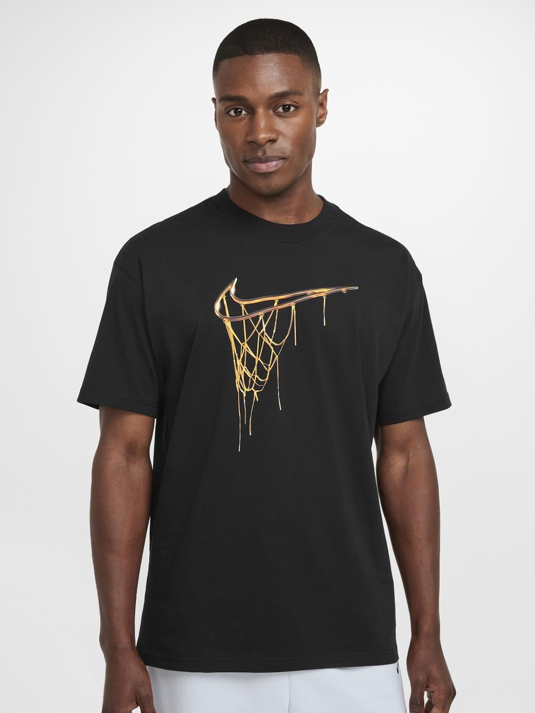 

Nike Men's Max90 Basketball T-Shirt, Black