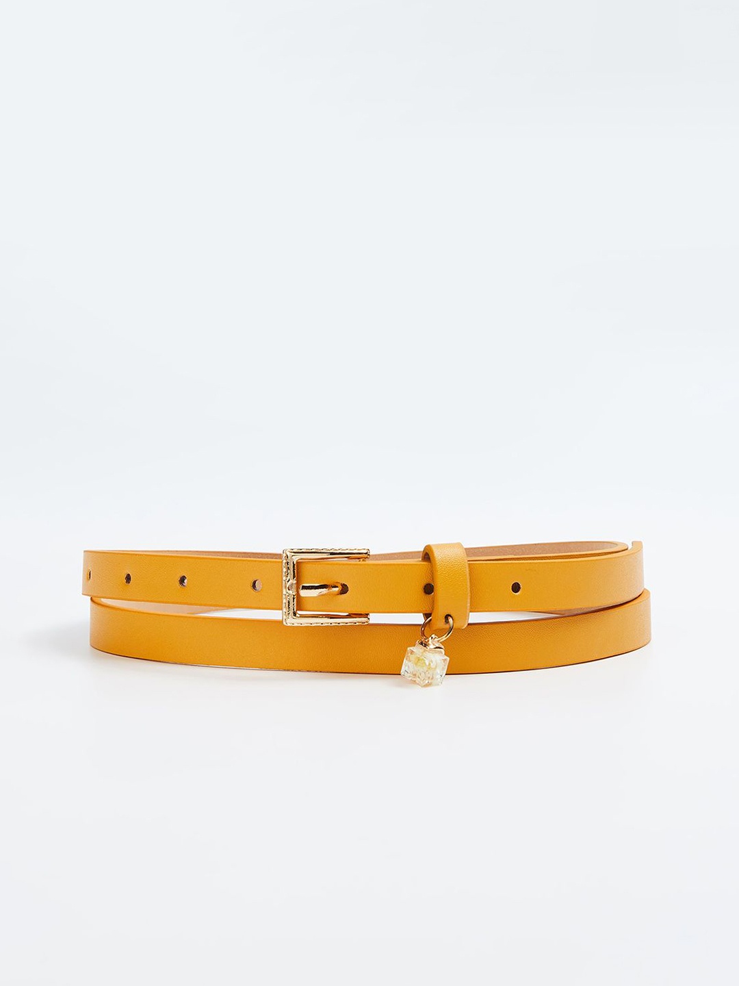 

Ginger by Lifestyle Women PU Belt, Mustard