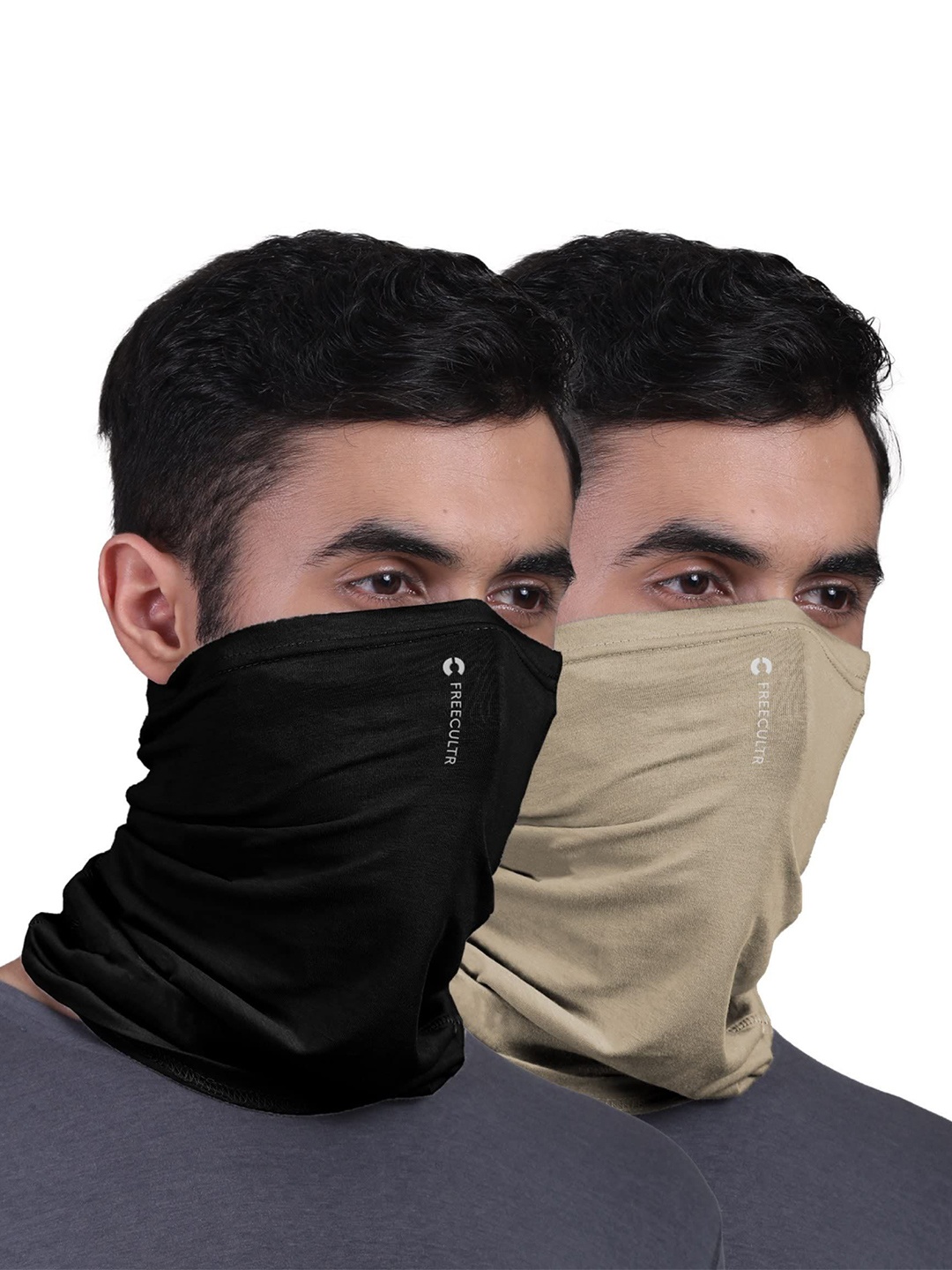 

FREECULTR Adults Pack Of 3 Bandana Headband, Beige