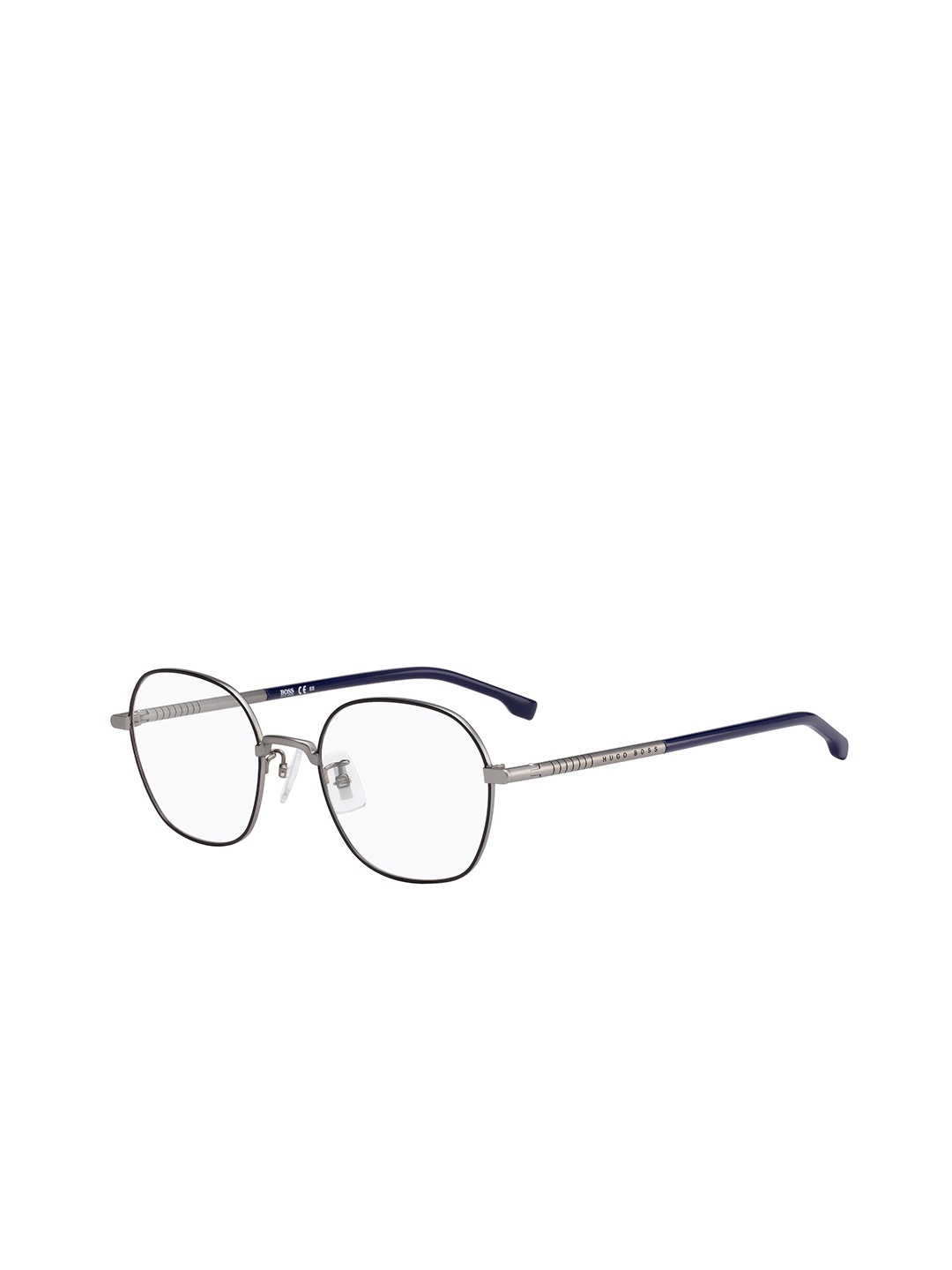 

HUGO Men Full Rim Round Frames, Blue