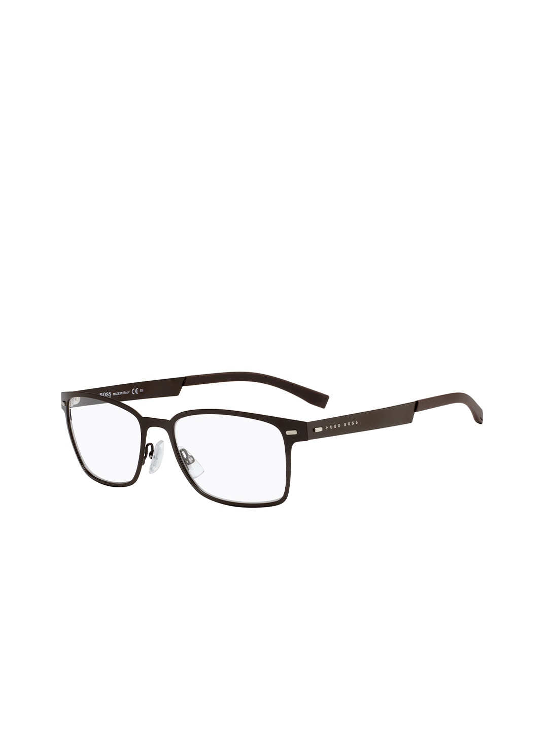 

HUGO Men Full Rim Square Frames, Brown