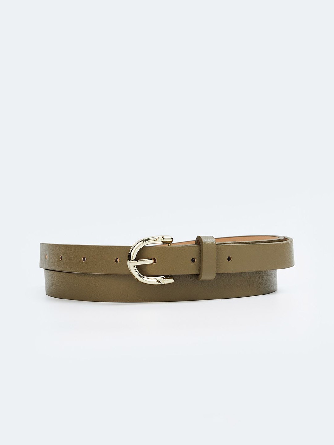 

Ginger by Lifestyle Women PU Slim Belt, Green