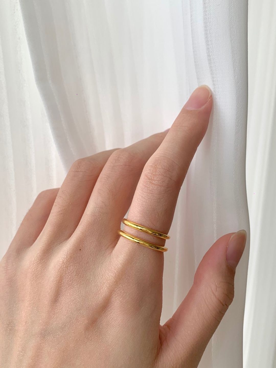 

MISS JO Gold-Plated Finger Ring