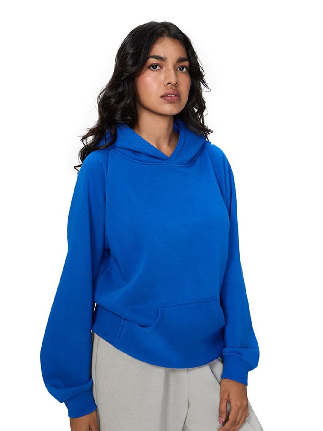 

Ludic Unisex Hooded Pullover Sweatshirt, Blue