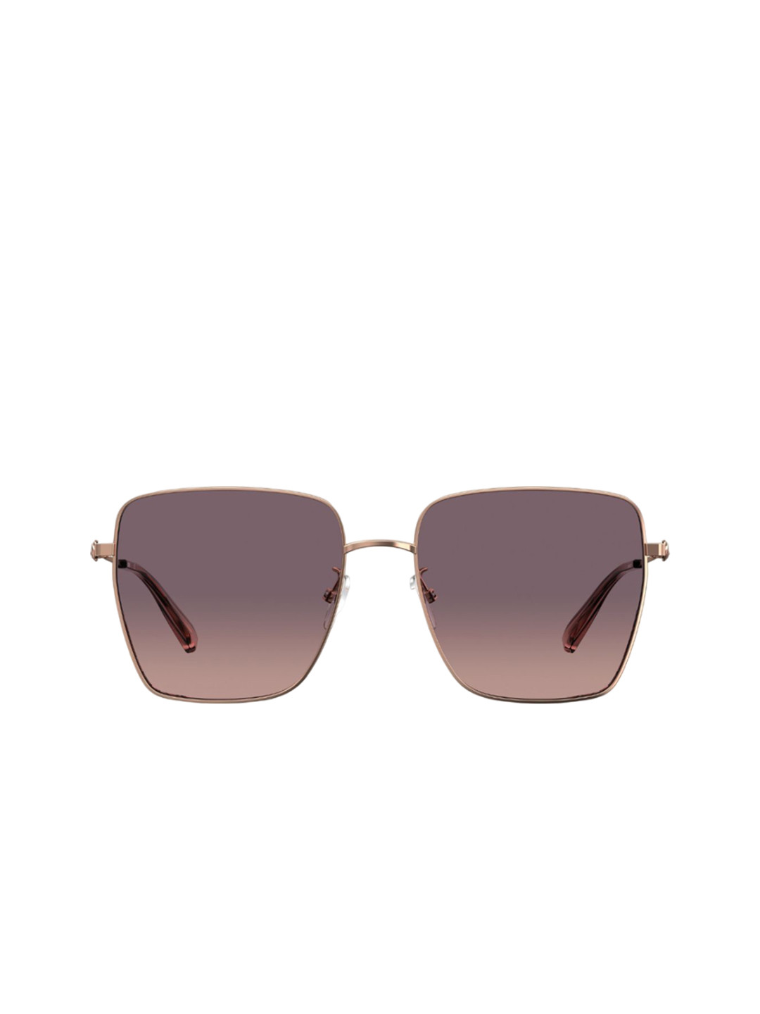

MOSCHINO Women Square Sunglasses with UV Protected Lens-202724DDB593X-Gold Copper, Pink