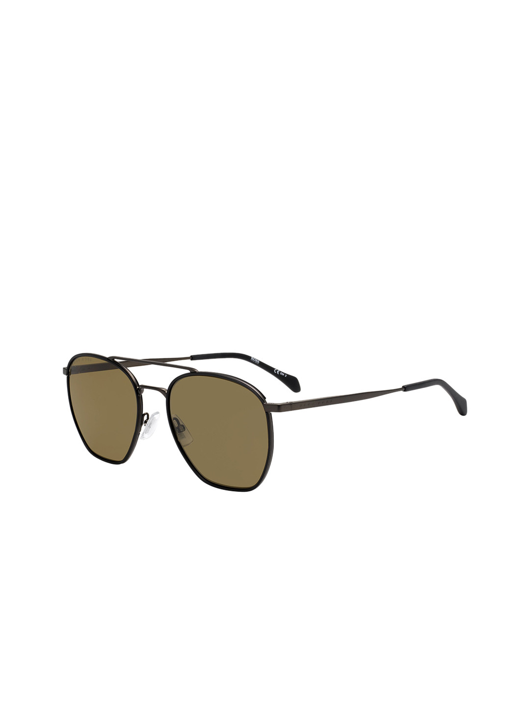 

HUGO Men Other Sunglasses with UV Protected Lens, Brown
