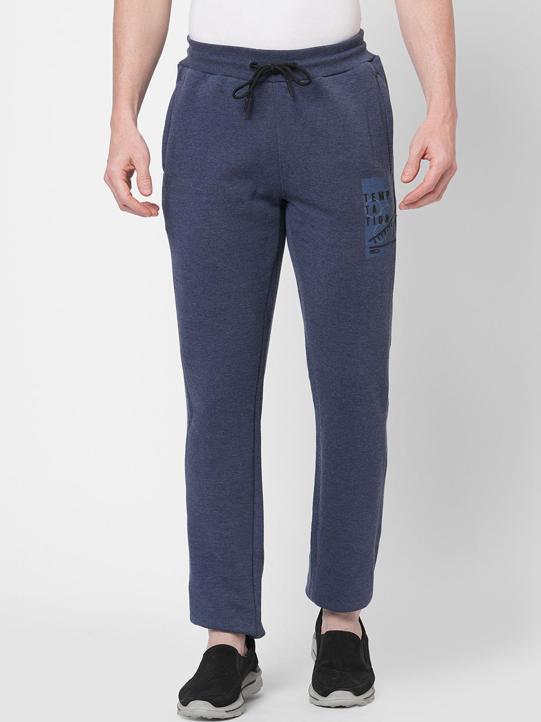 

Sweet Dreams Men Regular Fit Mid-Rise Track Pants, Blue