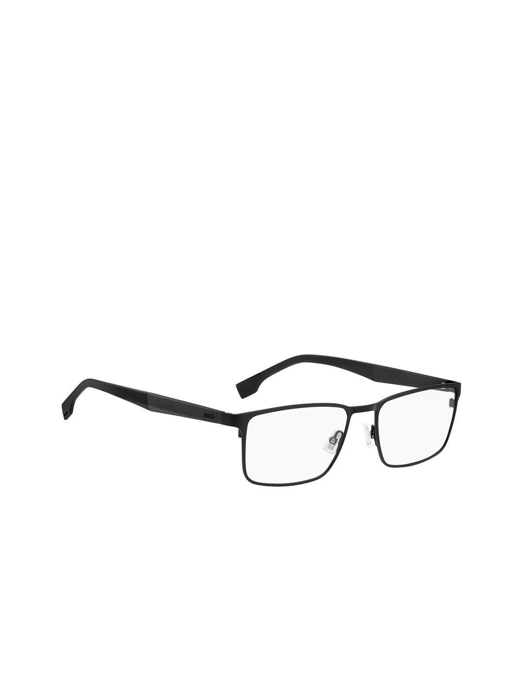 

HUGO Men Full Rim Square Frames, Black