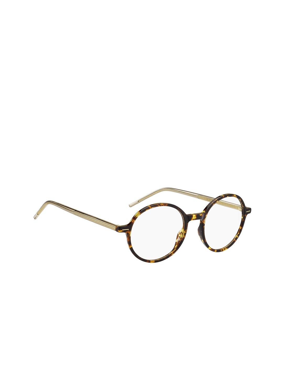 

HUGO Women Full Rim Round Frames, Gold