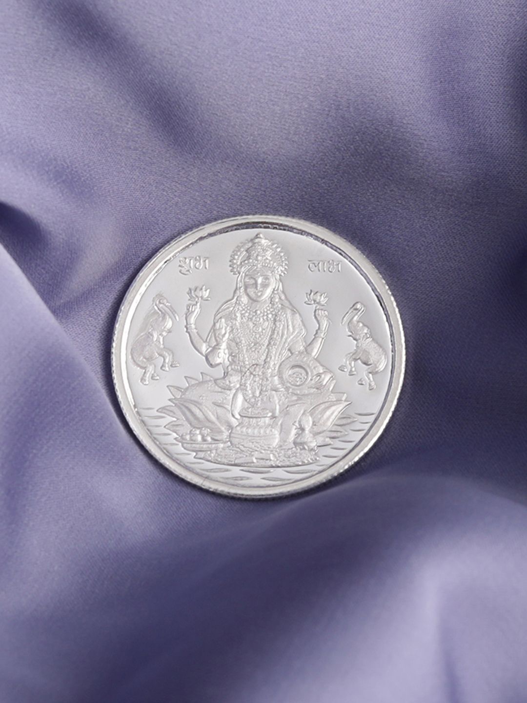 

Zavya Goddess Laxmi 925 Sterling Silver Coin - 10 gm