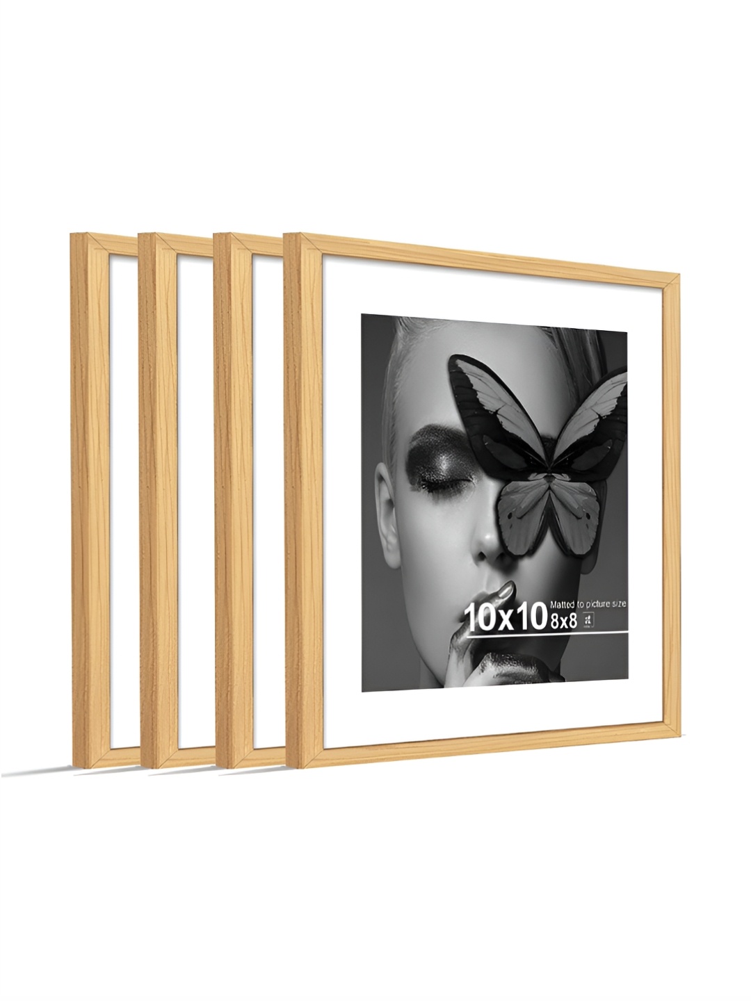 

Art Street Beige Set of 4 Document Wall Photo Frame for Certificates & Home Decor