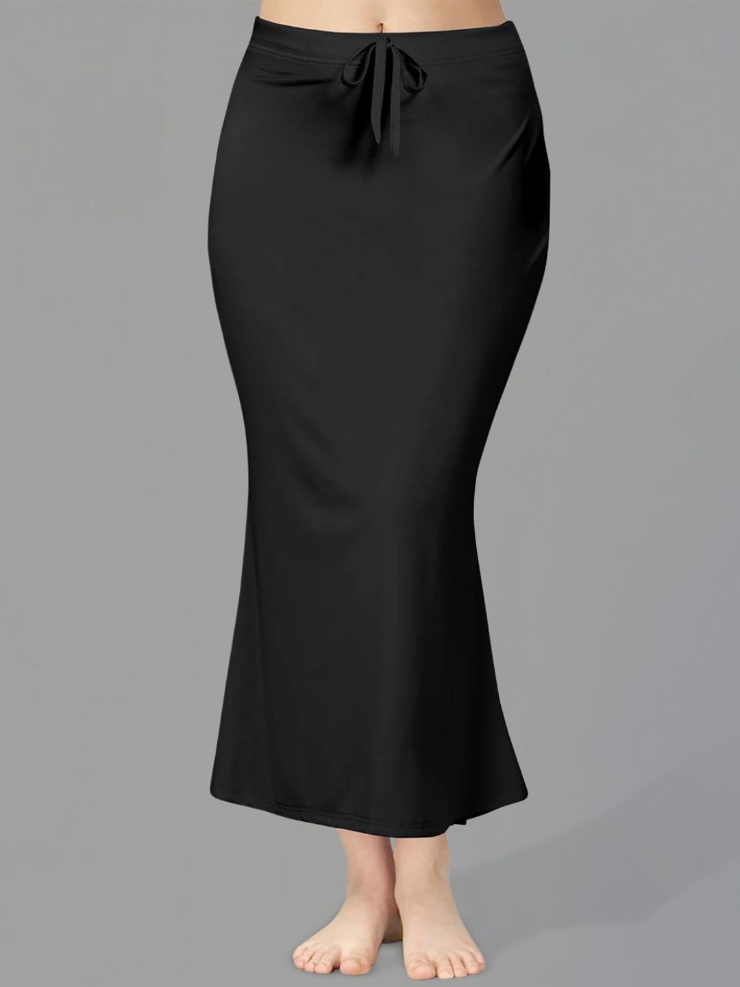 

CareDone Women Solid Saree Shapewear, Black