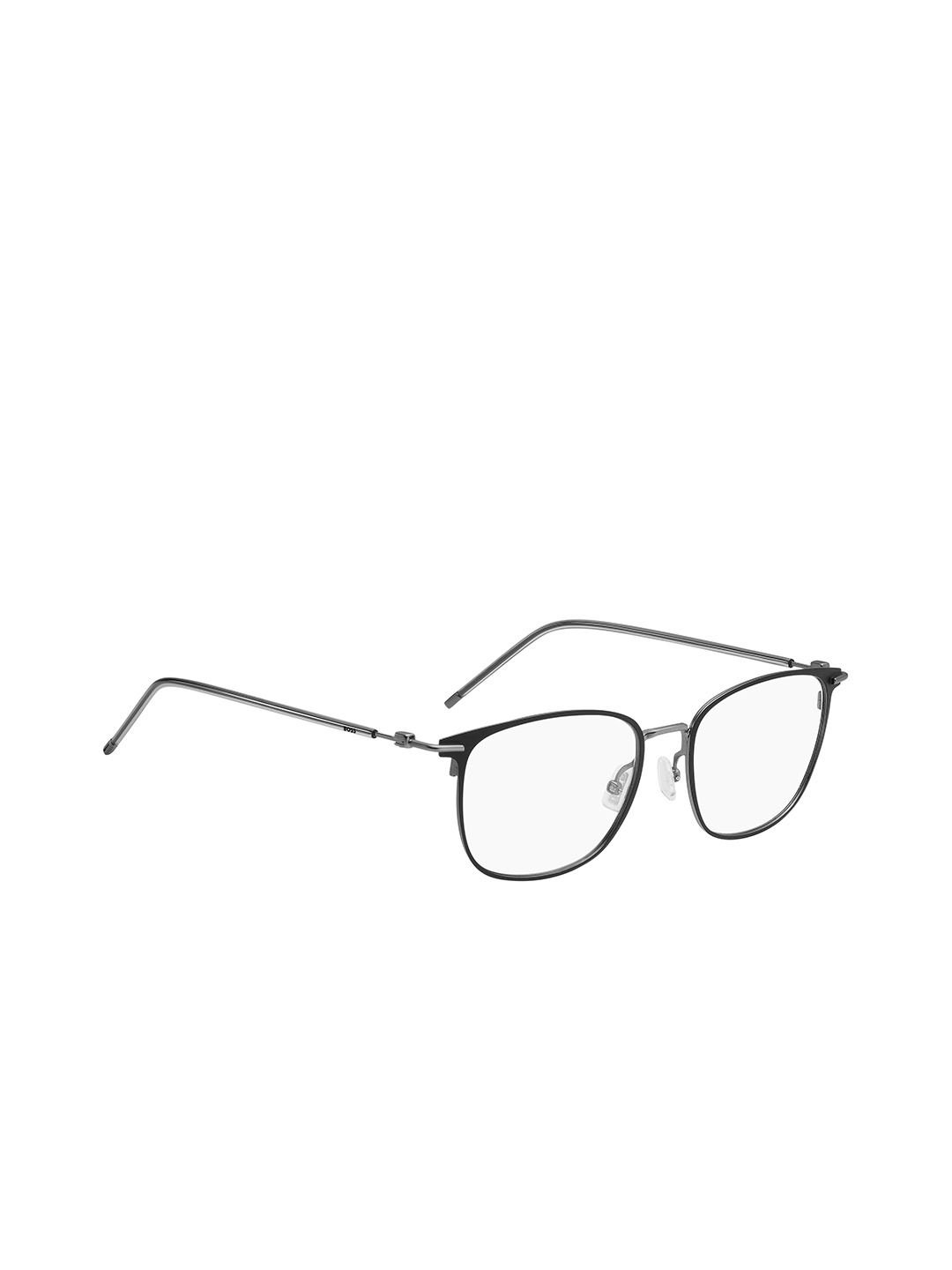 

HUGO Men Full Rim Round Frames, Black