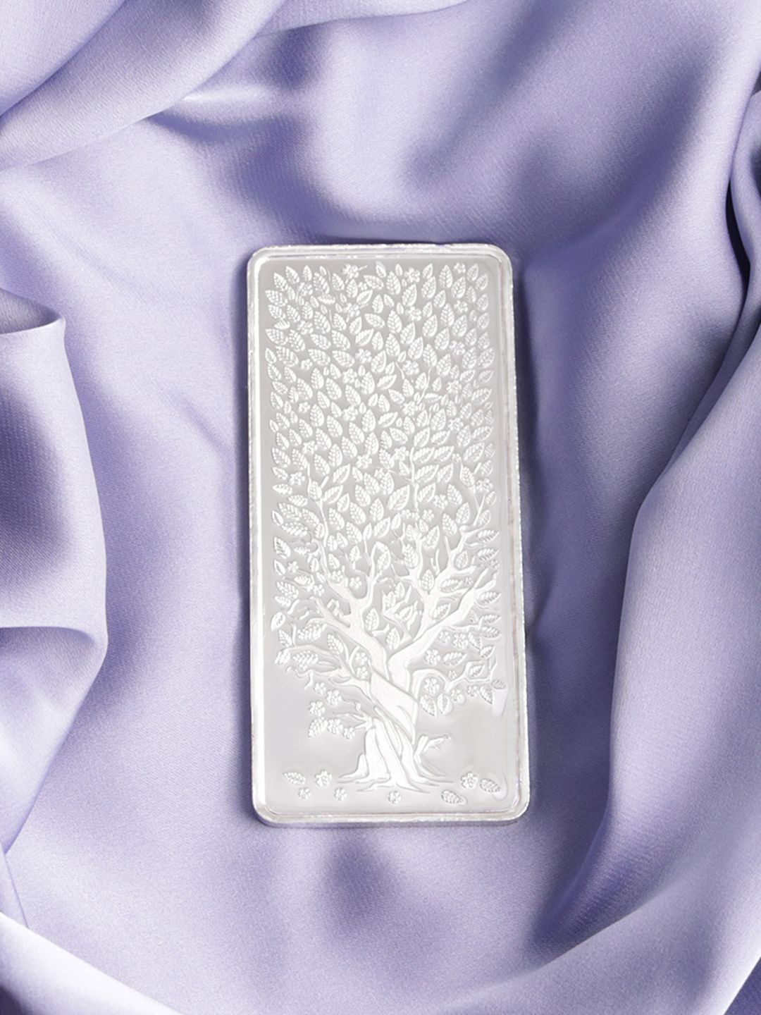 

Zavya 925 Sterling Silver Tree Bar-100g