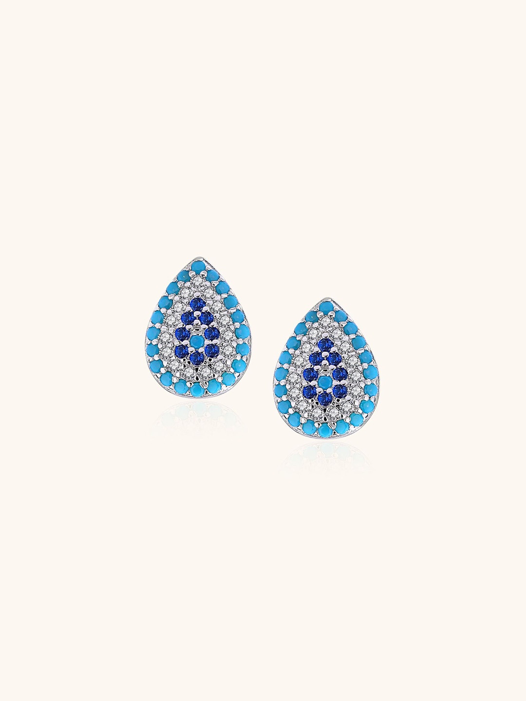 

MISS JO Contemporary Drop Earrings, Silver