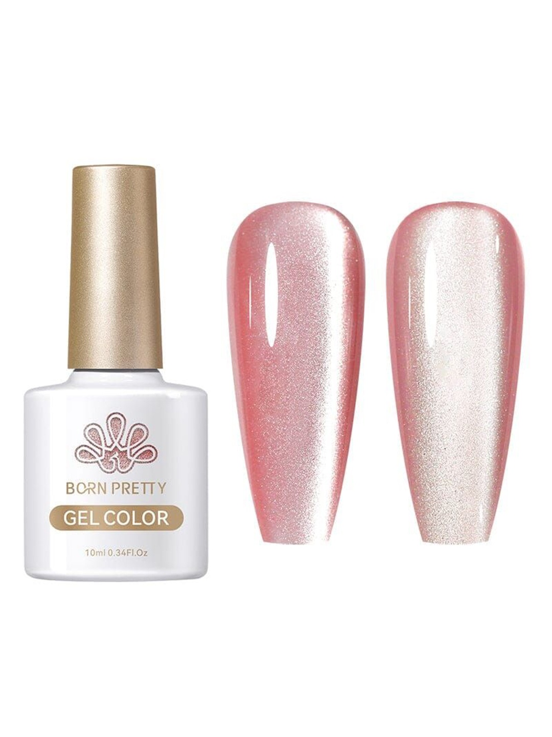 

BORN PRETTY Moonlight Magnetic Long Lasting Gel Nail Polish 10ml - MC05, Pink