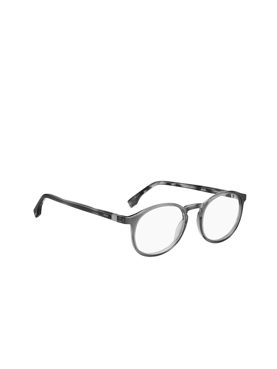 

HUGO Men Full Rim Round Frames, Grey
