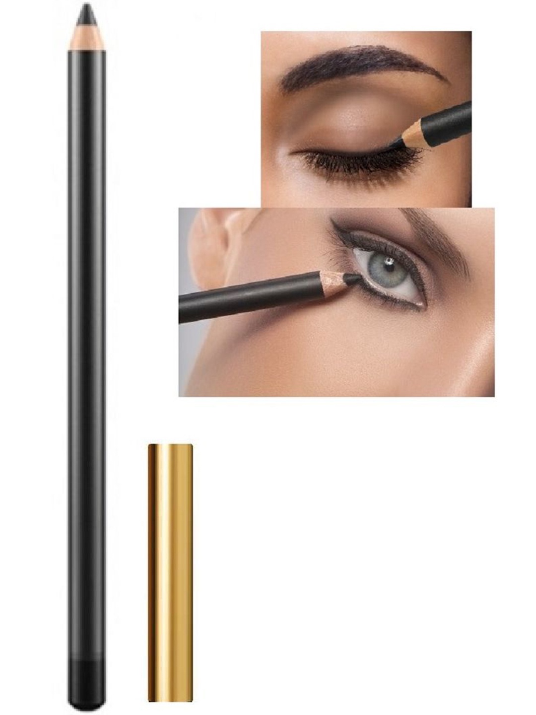 

Herrlich Long Lasting Waterproof Pencil Kajal - 0.75g - Black 03