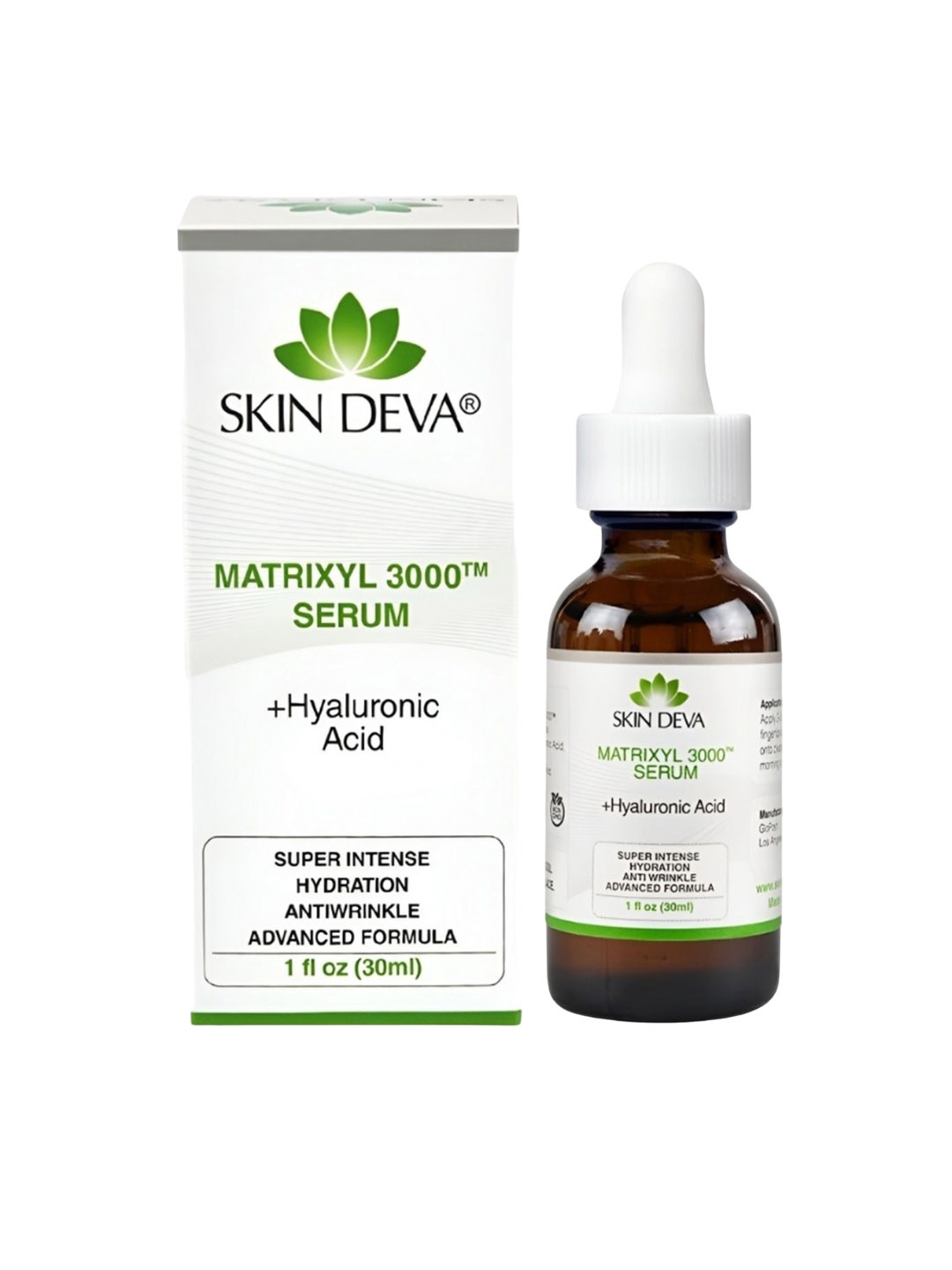 

SKIN DEVA Matrixyl 3000 Serum With Hyaluronic Acid - 30 ml, Transparent