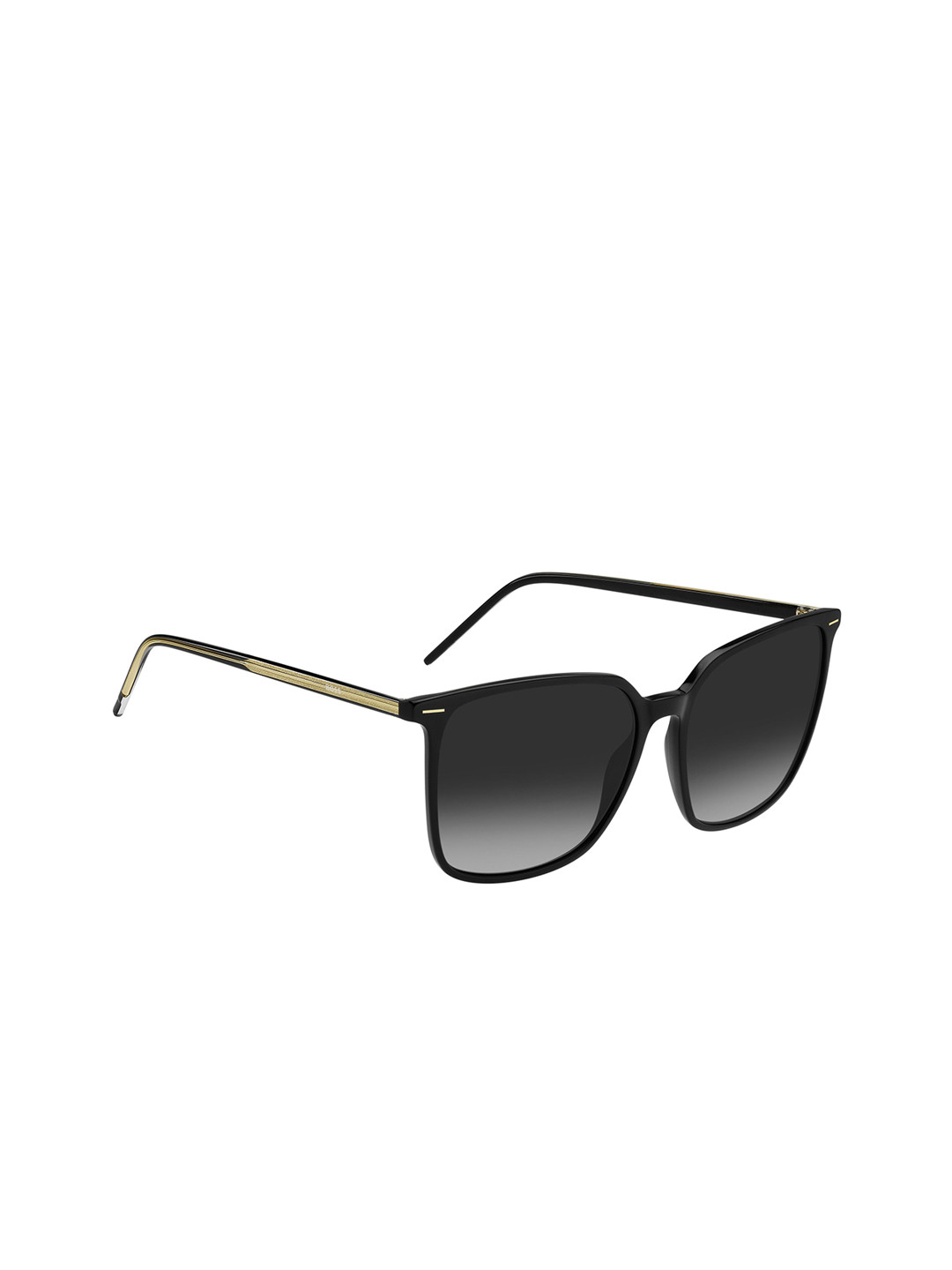 

HUGO Women Square Sunglasses with UV Protected Lens-205948807579O, Black