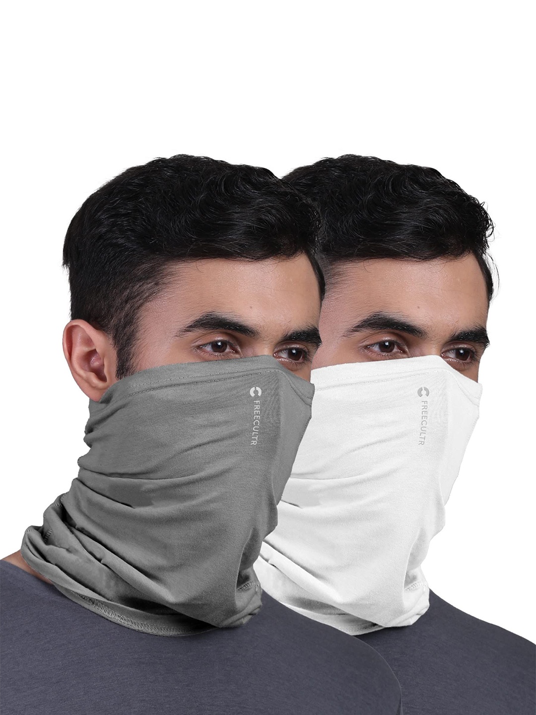 

FREECULTR Adults Pack Of 3 Bandana Headband, White