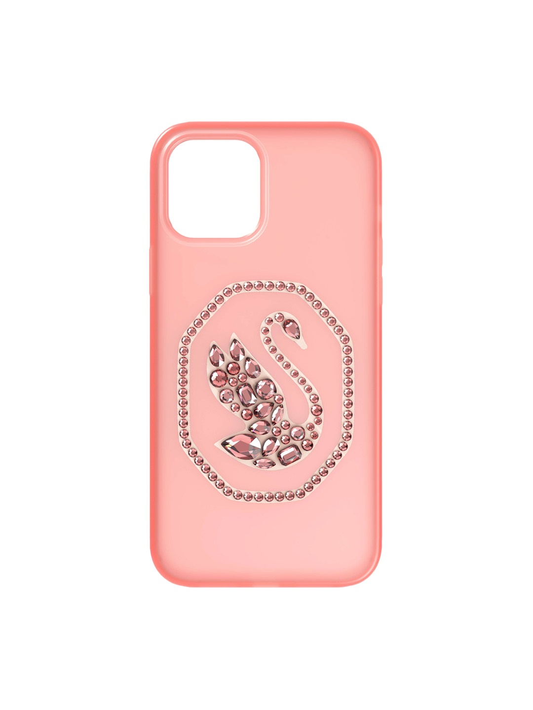 

SWAROVSKI Abstract Printed iPhone 12 Pro Max Back Case Mobile Accessories, Pink