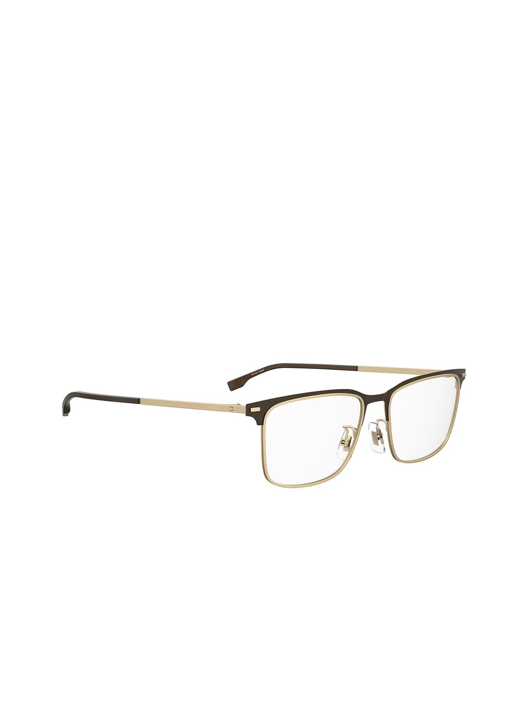 

HUGO Men Full Rim Square Frames, Brown