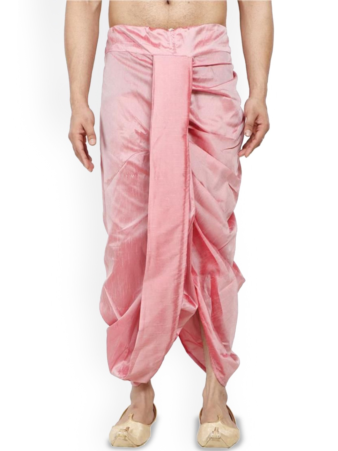 

FANZI Men Regular Dhoti Pant, Pink