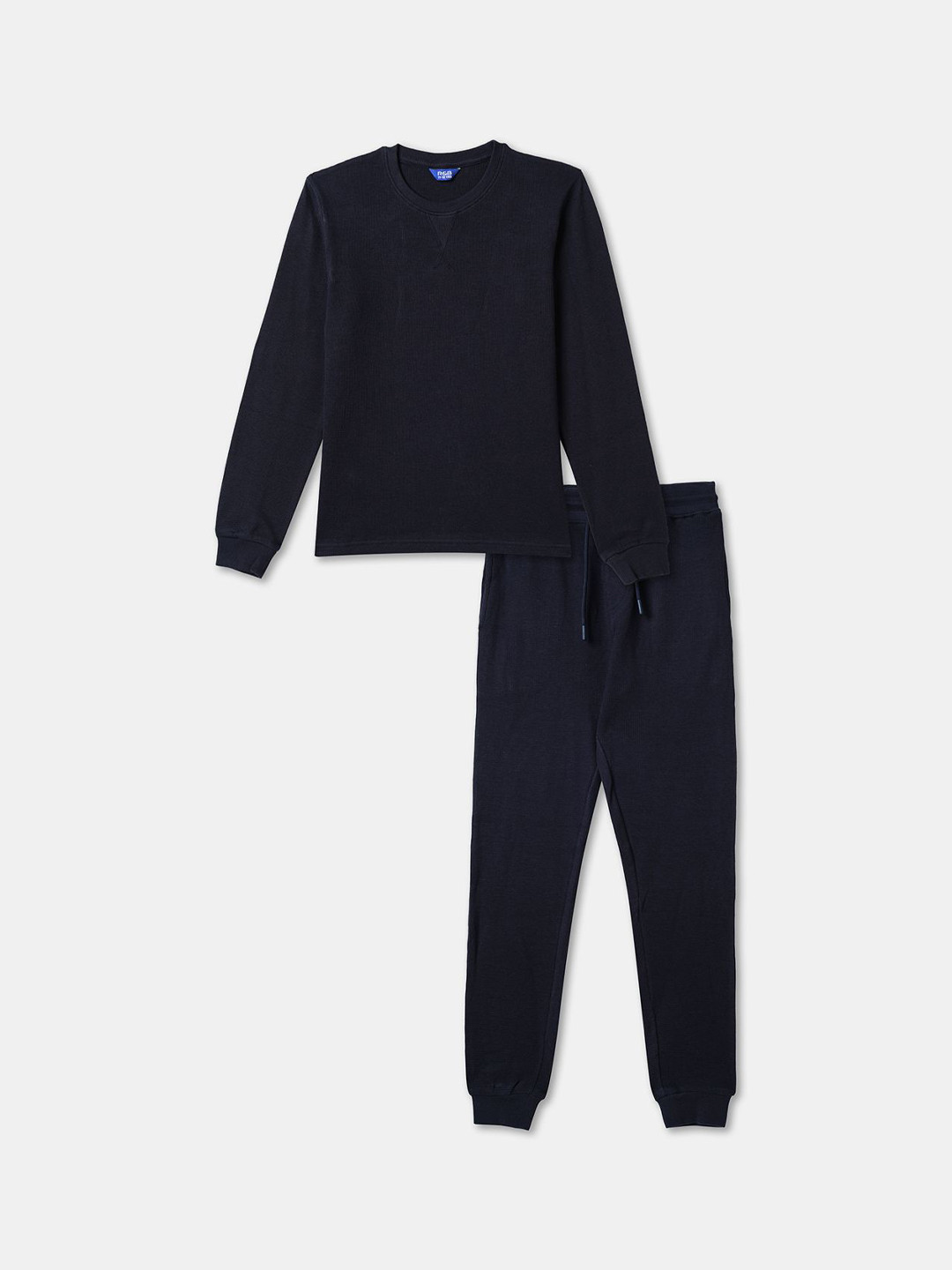 

R&B Boys Pure Cotton Long Sleeves Night suit, Blue