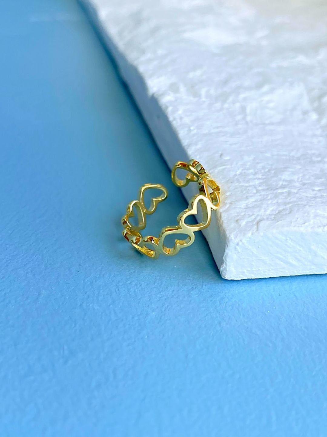 

MISS JO Gold-Plated Finger Ring