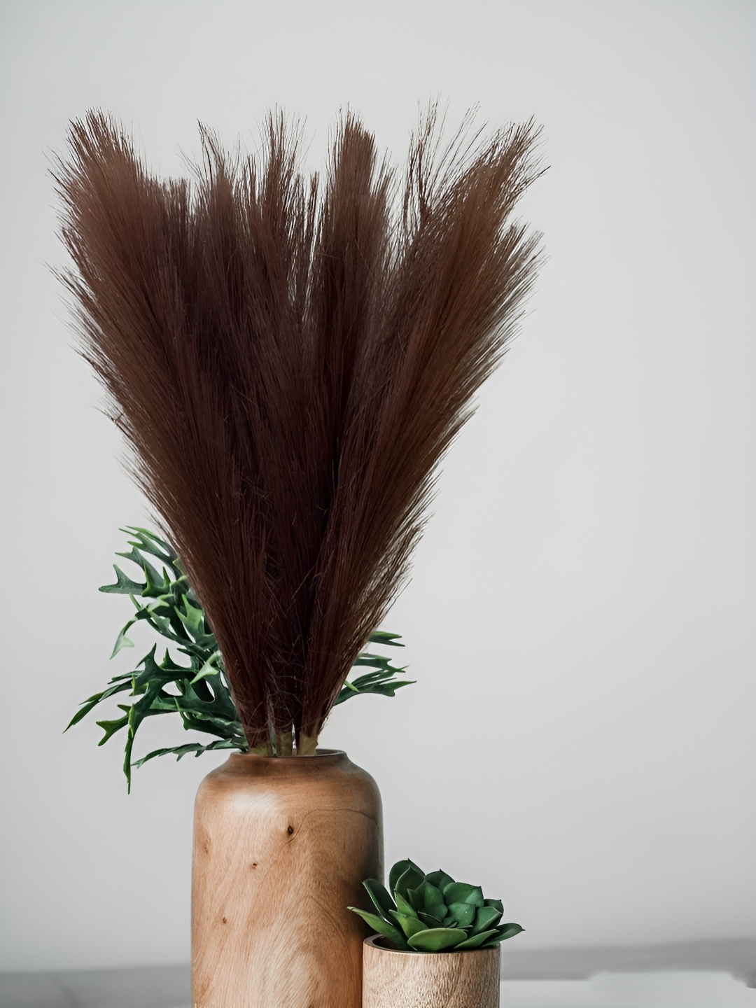 

ARTSY Coffee Brown 2 Pieces Poppy Artificial Flower