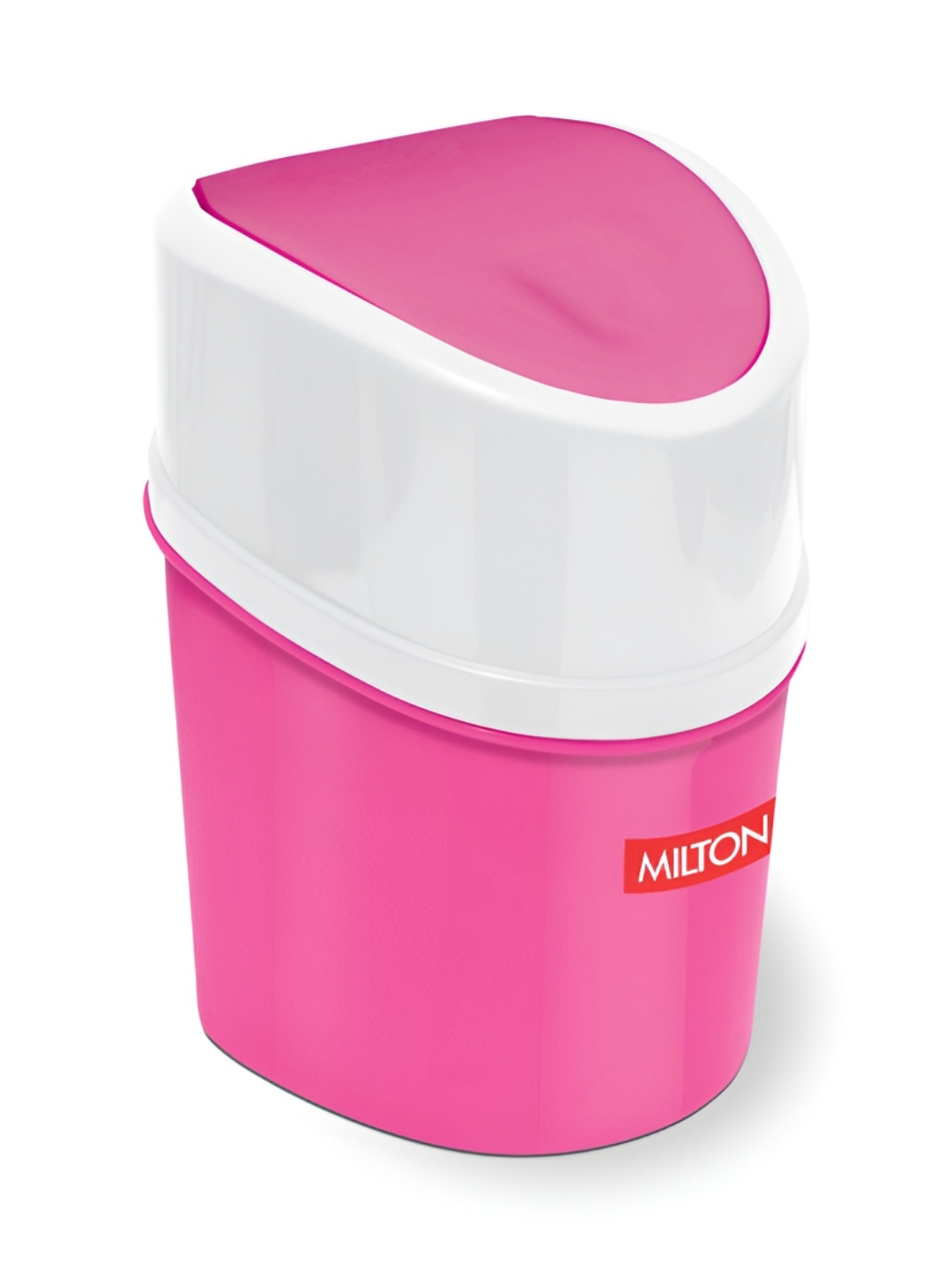 

Milton Elite Pink & White Waste Container Top Bin with Flap