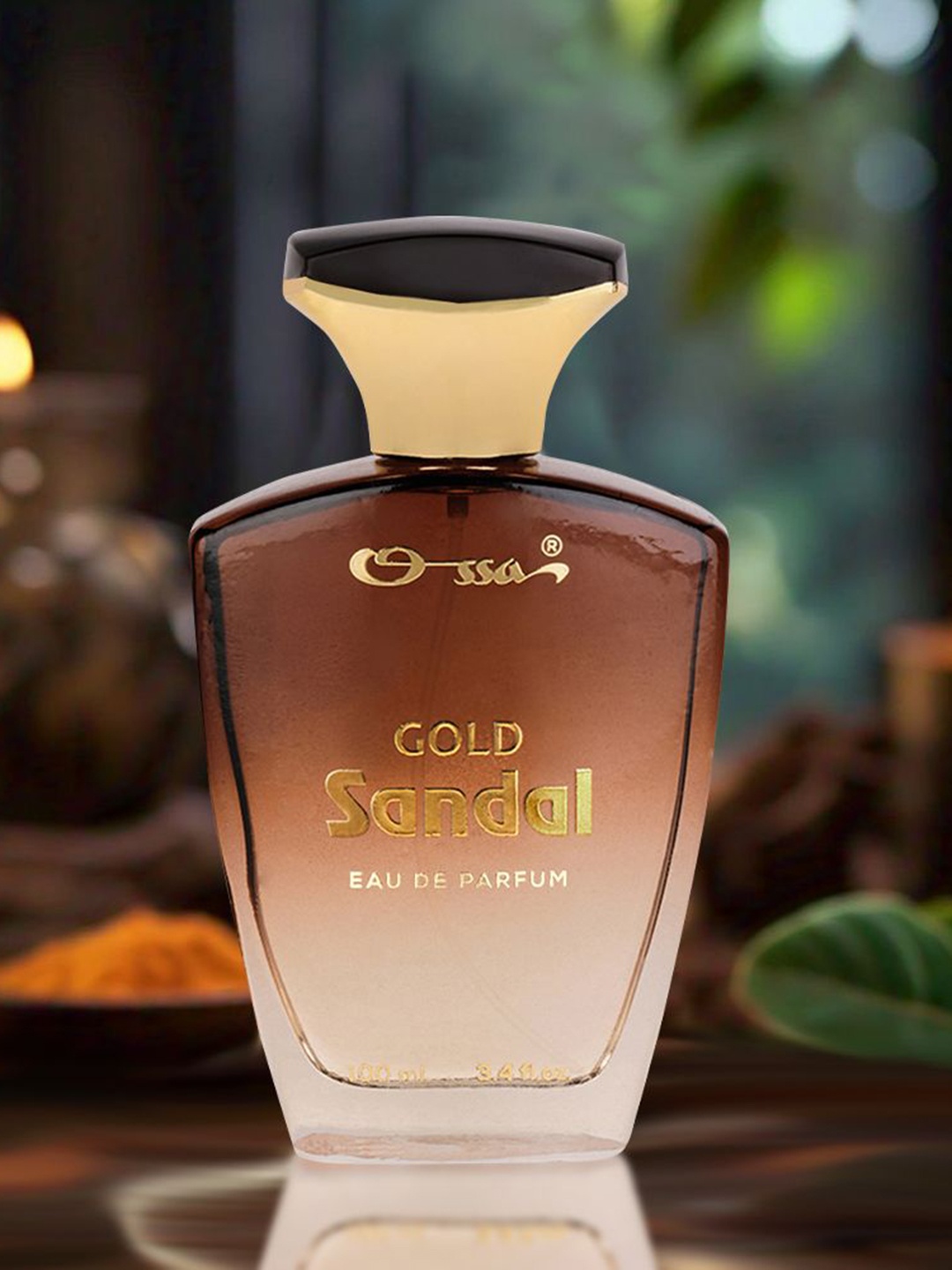 

Ossa Gold Sandal Long Lasting Eau De Parfum -100 ml, Brown