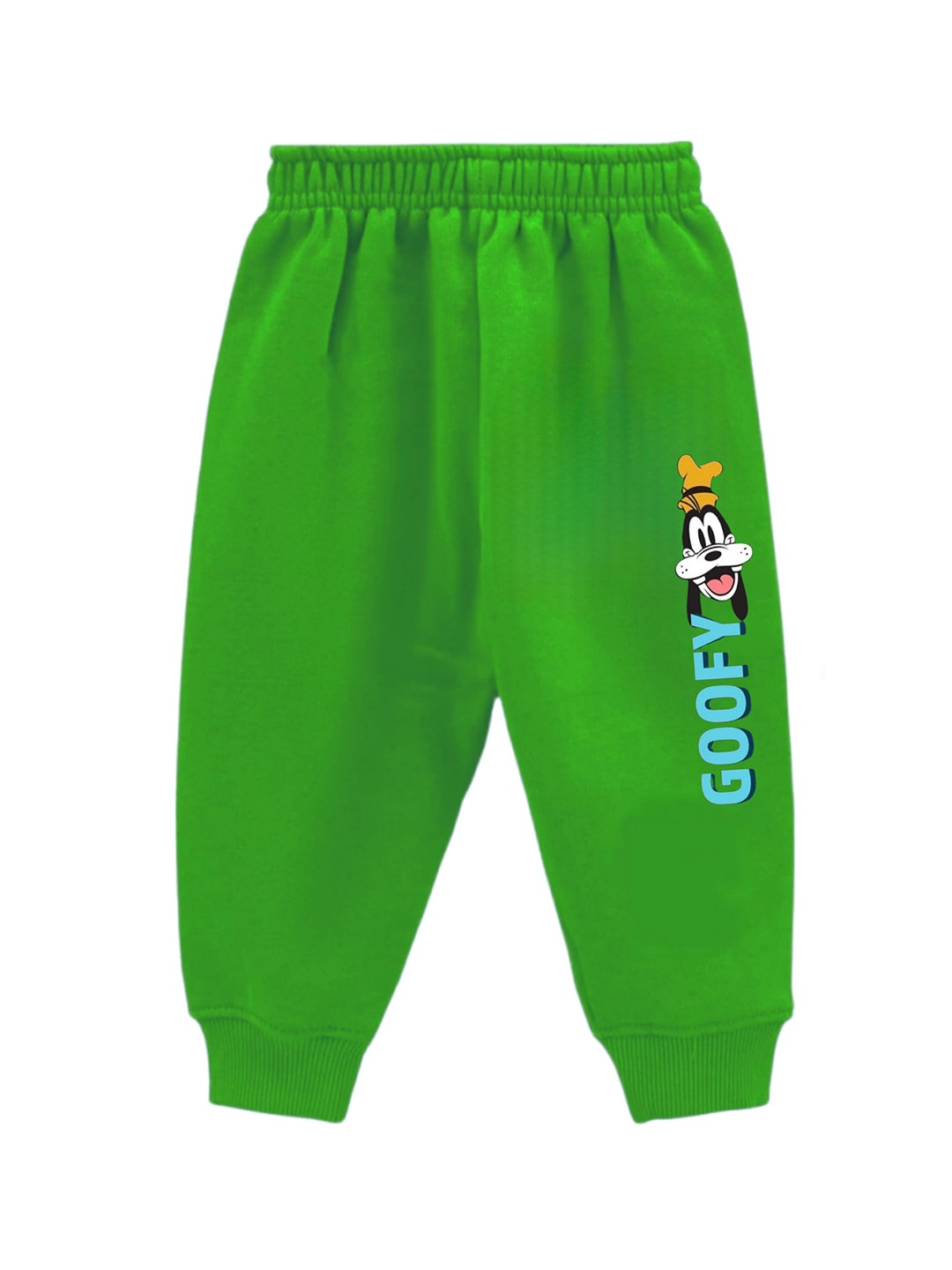 

BAESD Kids Cotton Cartoon Characters Printed Mid-Rise Jogger, Green