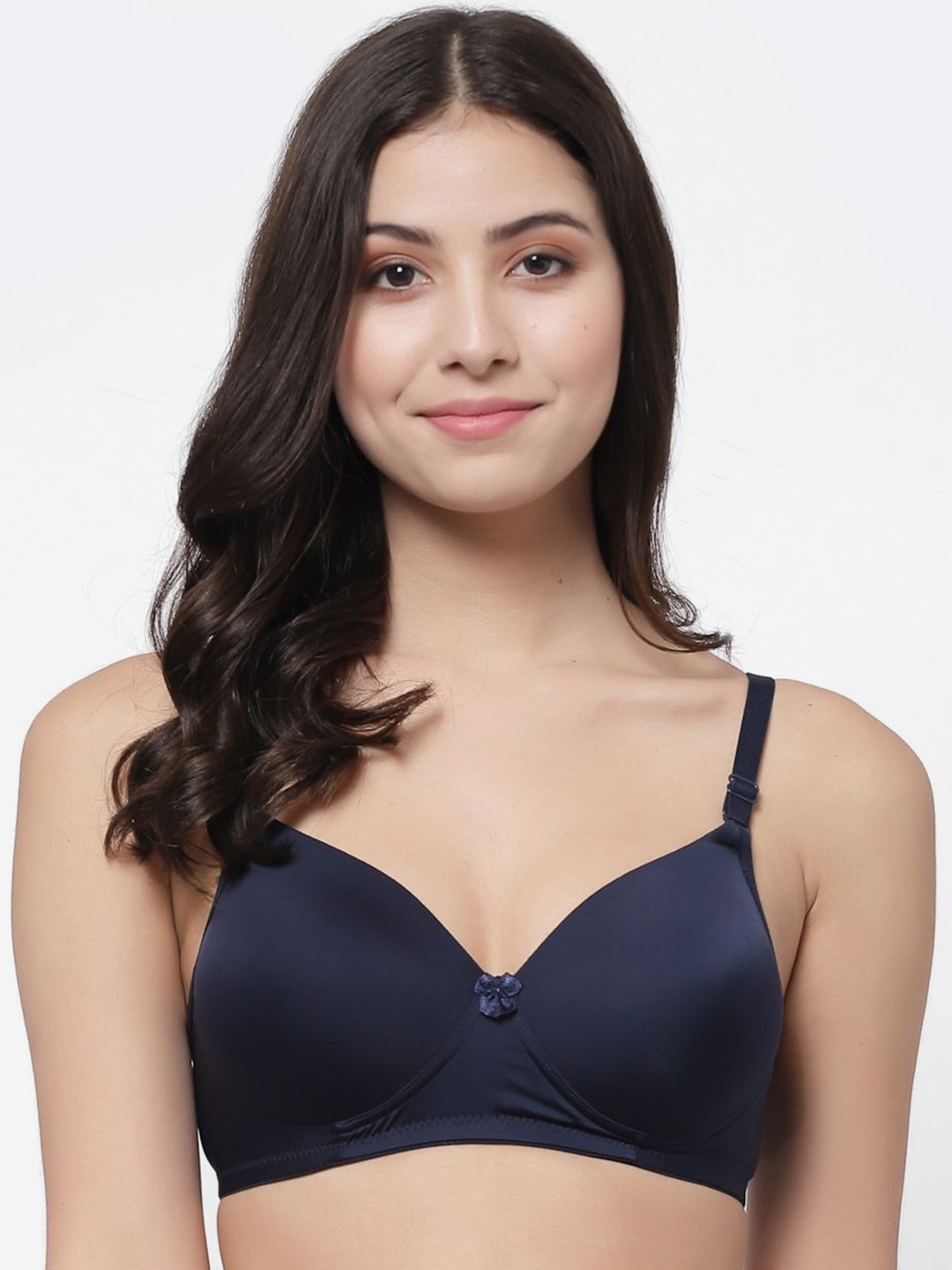 

College Girl Girl Full Coverage Lightly Padded T-shirt Bra, Blue