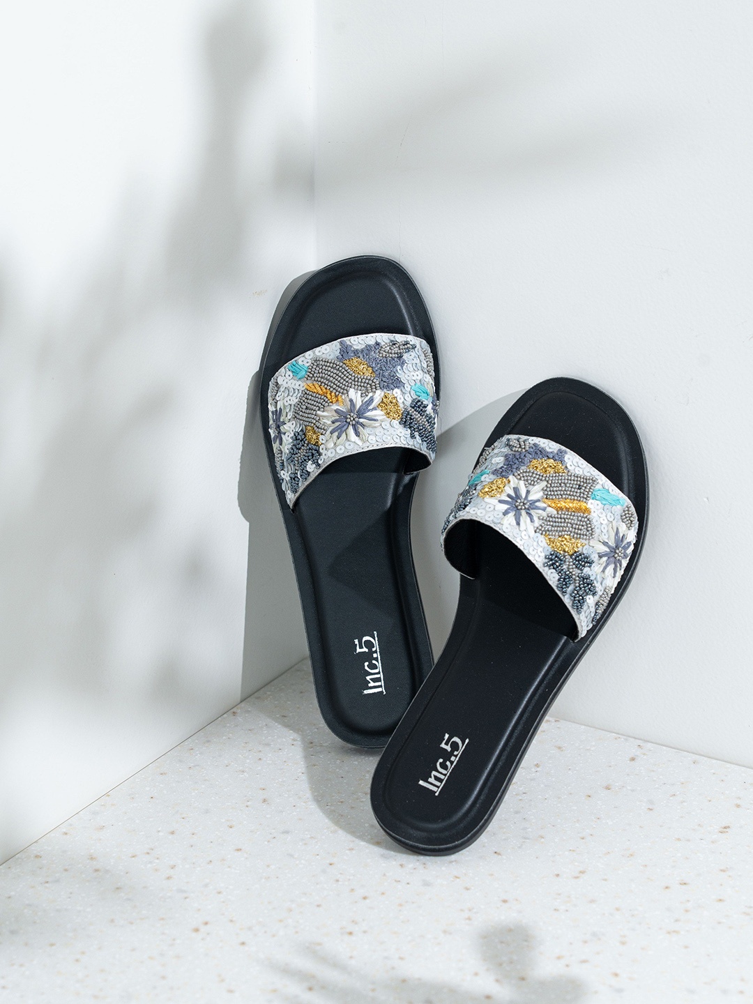 

Inc 5 Women Party Fashion Flats, Black