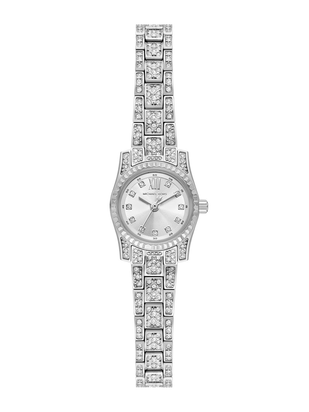 

Michael Kors Women Lexington Silver Watch AK_MK4864