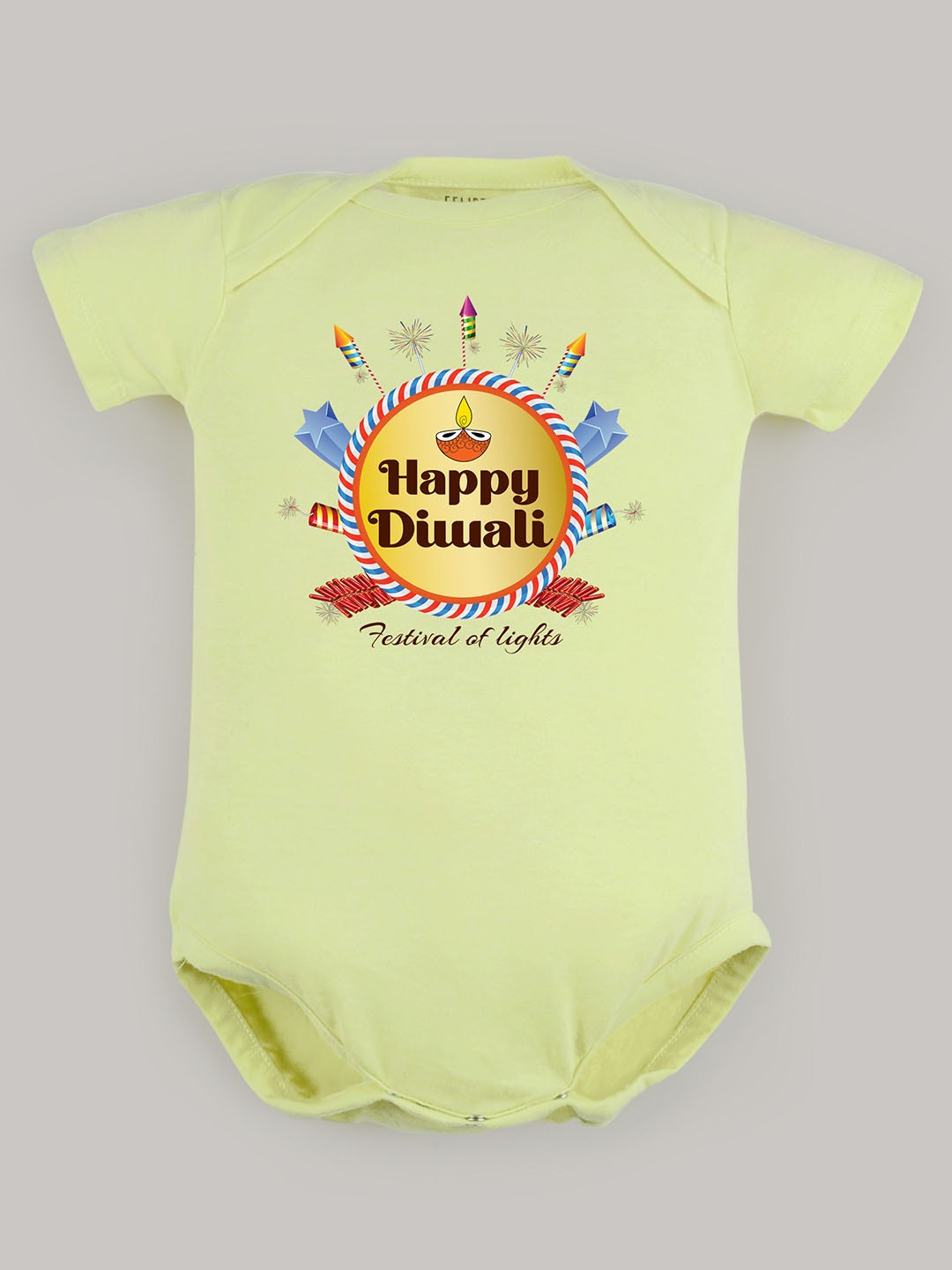 

FFLIRTYGO Kids Infants Printed Cotton Bodysuit, Green