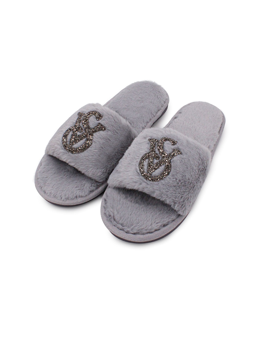 

JENNA Women Room Casual Slippers, Grey