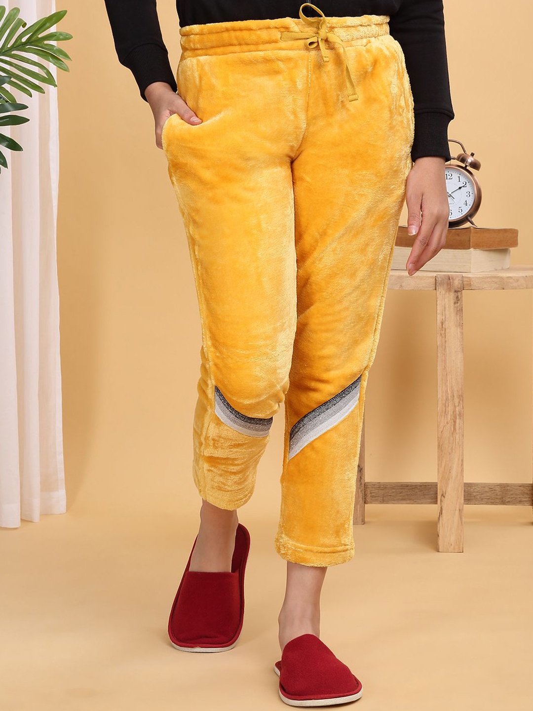 

Sweet Dreams Girls Mid Rise Lounge Pants, Mustard