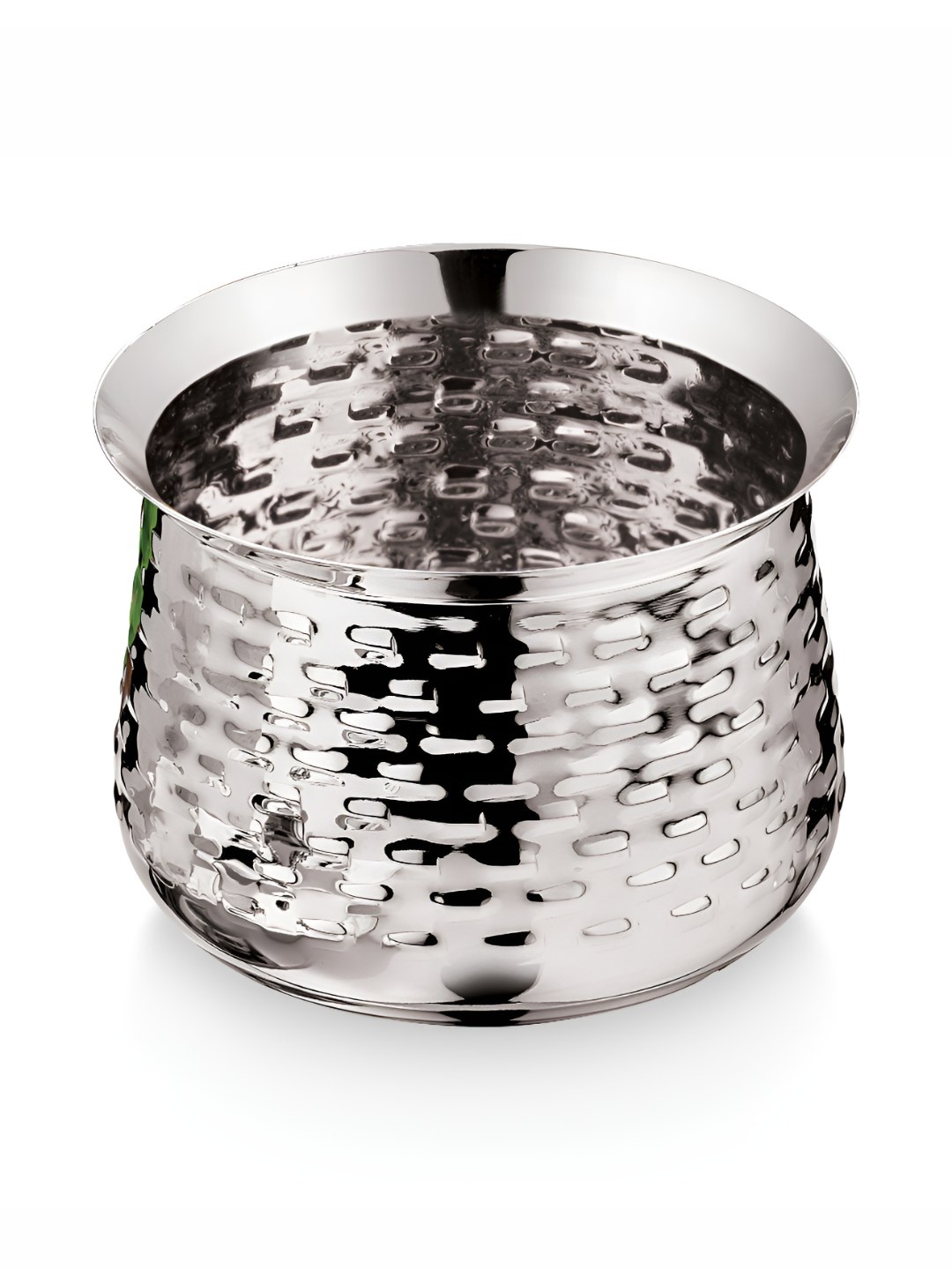 

MUKTI Mudhiras Checkers Dishwasher Safe Stainless Steel Cooking Pot-2250 ml, Silver