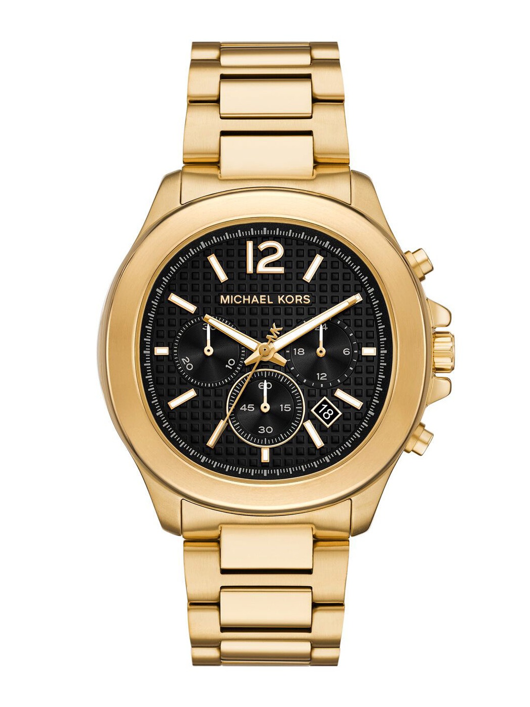 

Michael Kors Men Dial & Stainless Steel Straps Analogue Watch AK_MK9192, Gold