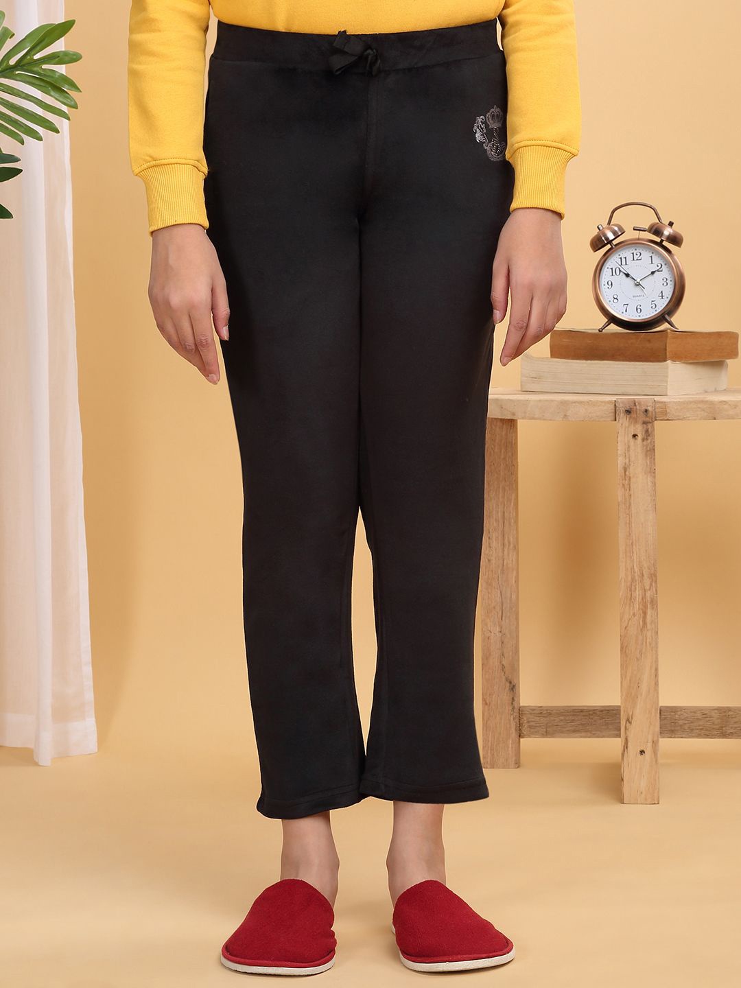 

Sweet Dreams Girls Mid Rise Lounge Pants, Black